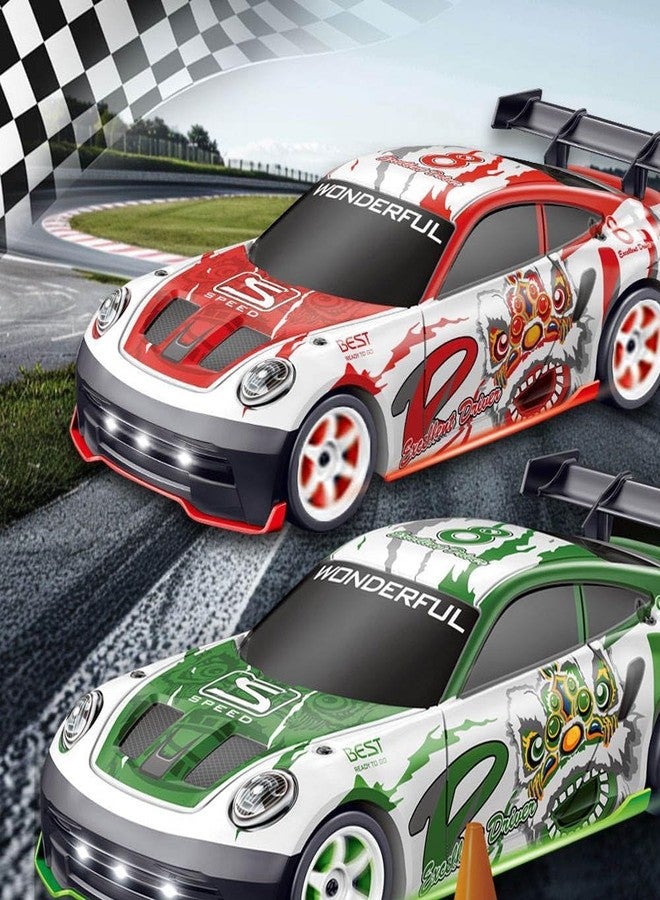 KERBRO 2.4G RC Stunt Car for Kids | 1:18 Remote Control Drift Racing Car with 360° Spins, Cool Lights - Boys Toy Gift - Image 2